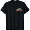 Retro Blue Ridge Georgia Mountains Hiking T-Shirt