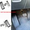 For BMW 5-Series G30 G31 2017 Stainless Steel Car Accelerator Pedal Brake Pedals Cover Rest Pedals for LHD