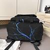 Men's Large Capacity Backpack Graffiti Backpack Student Schoolbag
