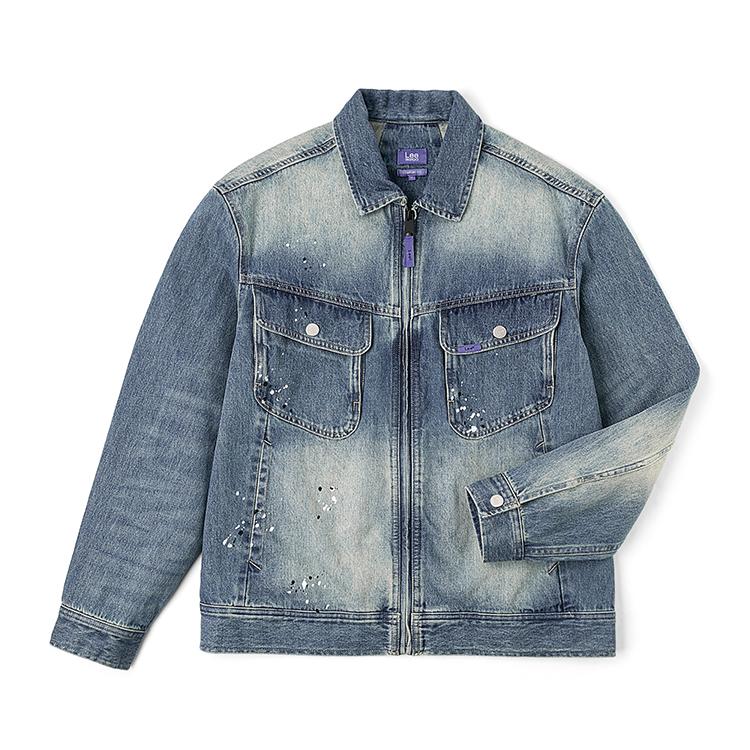 Lee FW25 Coat Men's Medium Blue LMT011300101291A09277