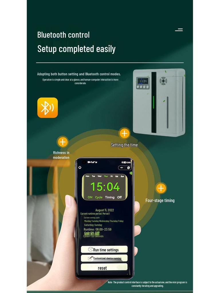 Automatic Aroma Diffuser for Hotels, Bars, and Homes