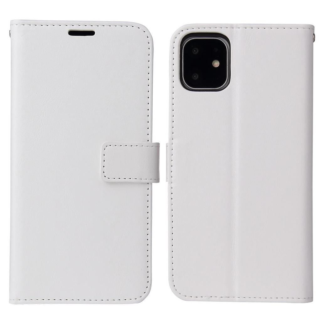 Huawei Enjoy 70X & iPhone 7 Pro Max Case - Crazy Horse Pattern Leather Flip Cover