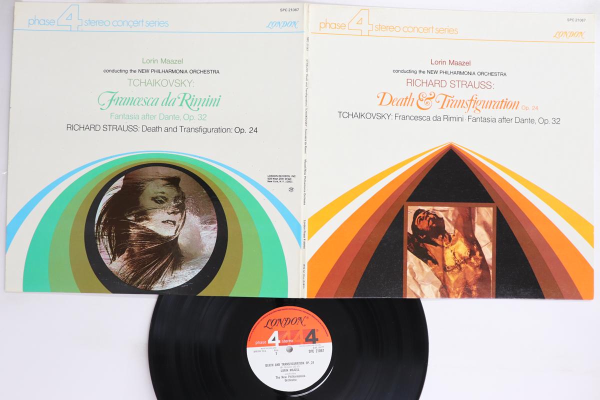 

LP Record LORIN MAAZEL, NEW PHILHARMONIA ORCH - R Strauss Death And Transfiguration SPC21067 LONDON 1971 US Classical Used