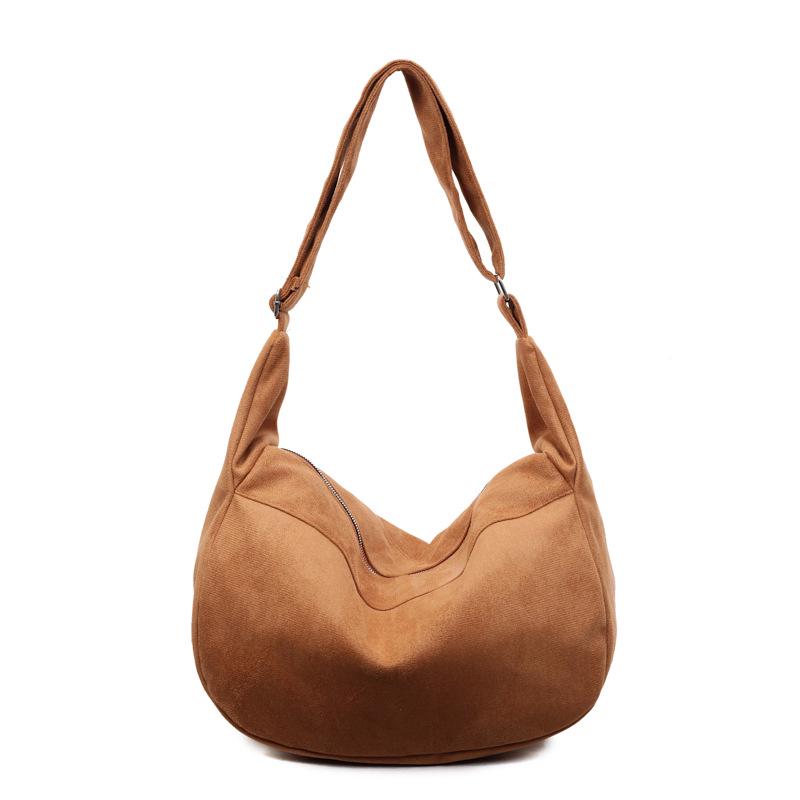 High-End Versatile Crossbody Shoulder Tote - Large Capacity, Commute-Friendly, Lazy Style