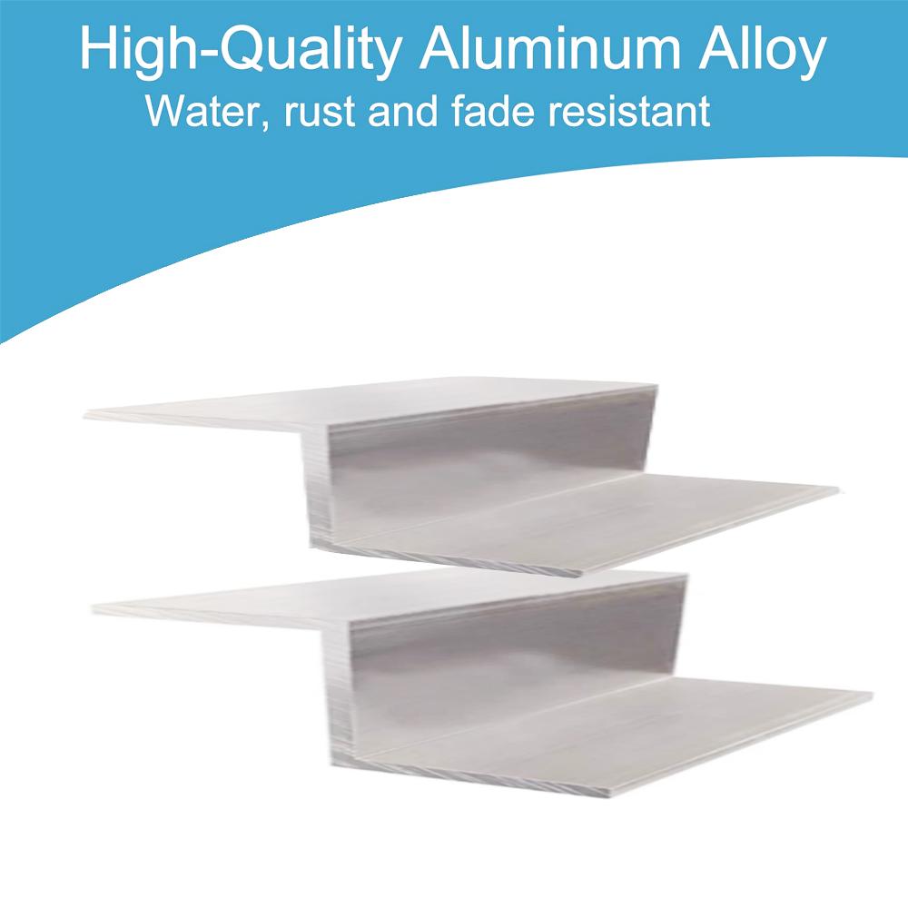 1pcs Aluminum Alloy Z-shaped Strip 10/15/20/22mm Durables and Versatile Decorative Device