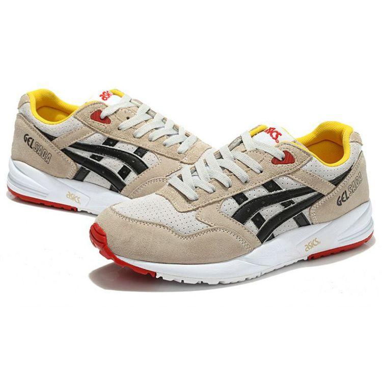 Asics Gel Saga Rudolf Christmas Pack Men Sneakers White Off-White Dark-Brown H30NK-9928