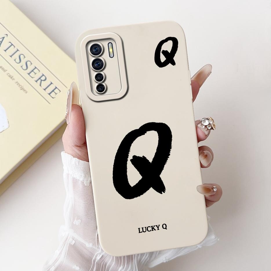 For Oppo F15 Case Oppo A91 CPH2001 Cute Lucky Letters Cover Soft Silicone Phone Case For Oppo Reno 3 Reno 4G F 15 OppoA91 Fundas