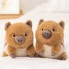 Peluche Giocattolo Cinghiale Bambino Cartone Animato 15cm Morbido Carino Maialino Animale di Peluche Morbido Kawaii per Ragazza Ragazzo Regalo di Compleanno