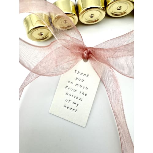 Gift, Celebration, Hand Cream 5-Piece Set and Handkerchief, Pink