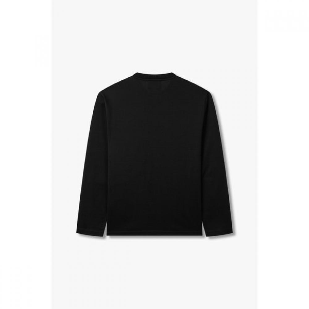 Emporio Armani Men S Long Sleeve T ShirT wiTh Logo deTail A515126007