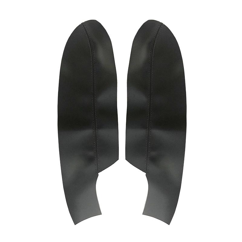 

ТОЛЬКО 3-дверные автомобильные аксессуары, передние 2-дверные подлокотники, кожаный чехол из микрофибры, отделка для VW Polo 2011 2012 2013 2014 2015 чёрный