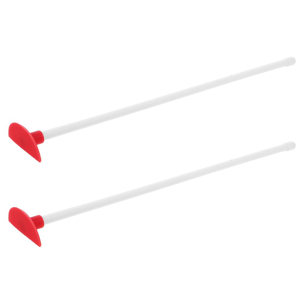 2Pcs Silicone Jar Scraper Spatulas Food Grade Flexible Bottle Scraper Tool Kitchen Blender Skinny Design Tall Jars