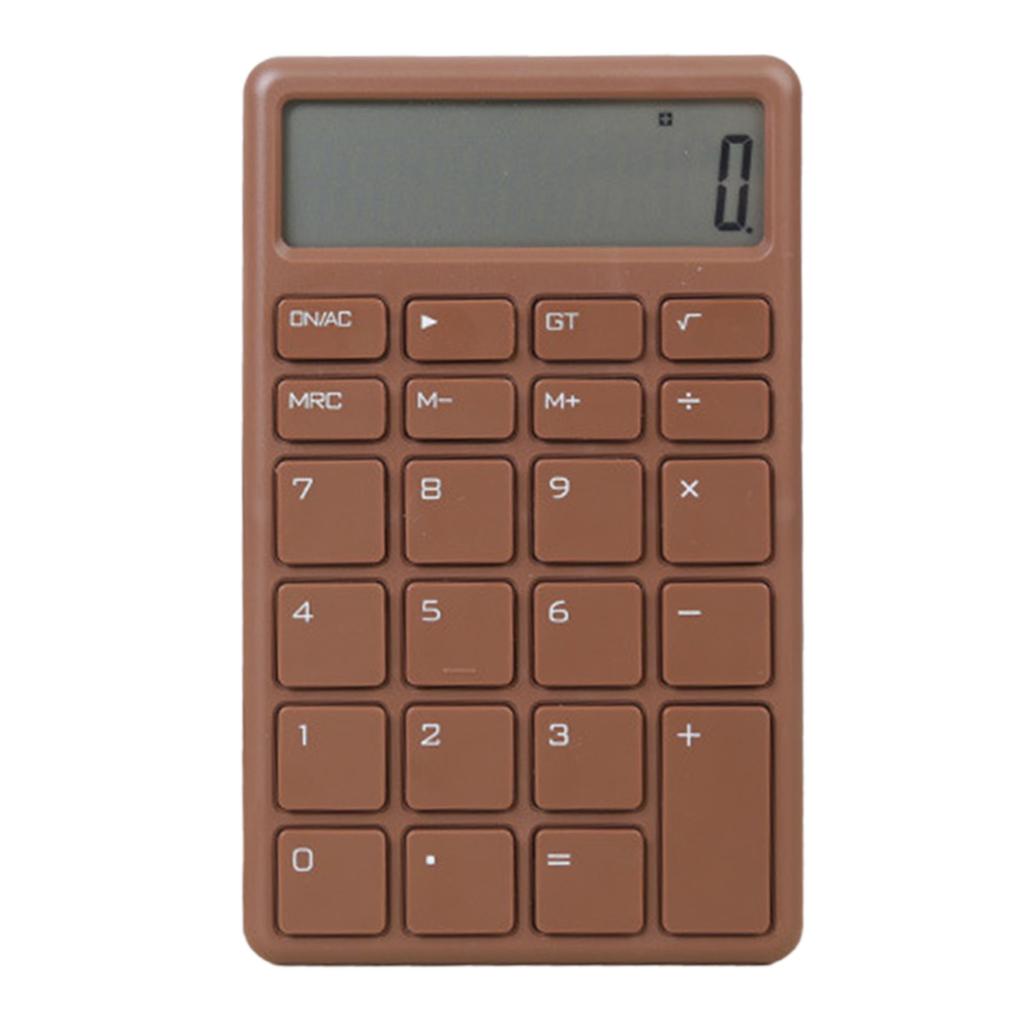 Mini Calculator Quiet LCD Display Prevent Slip Portable Small Calculator for Office Store Home