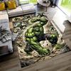 Hulk Comic Panels Floor Mat Perfect for Dormitory Study Room Living Rooms Outdoor Anti-slip Rug Decorate Offices Birthday/Christmas Gift