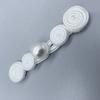Hand Sewing Closure Button Fasteners Pearl Hook Closure Cheongsam Frog Pearl Buckle Buttons Elegant TangSuit Decoration