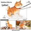 Realistic Corgi Puppy Heart Model: Cute Animal Toy & Desktop Ornament