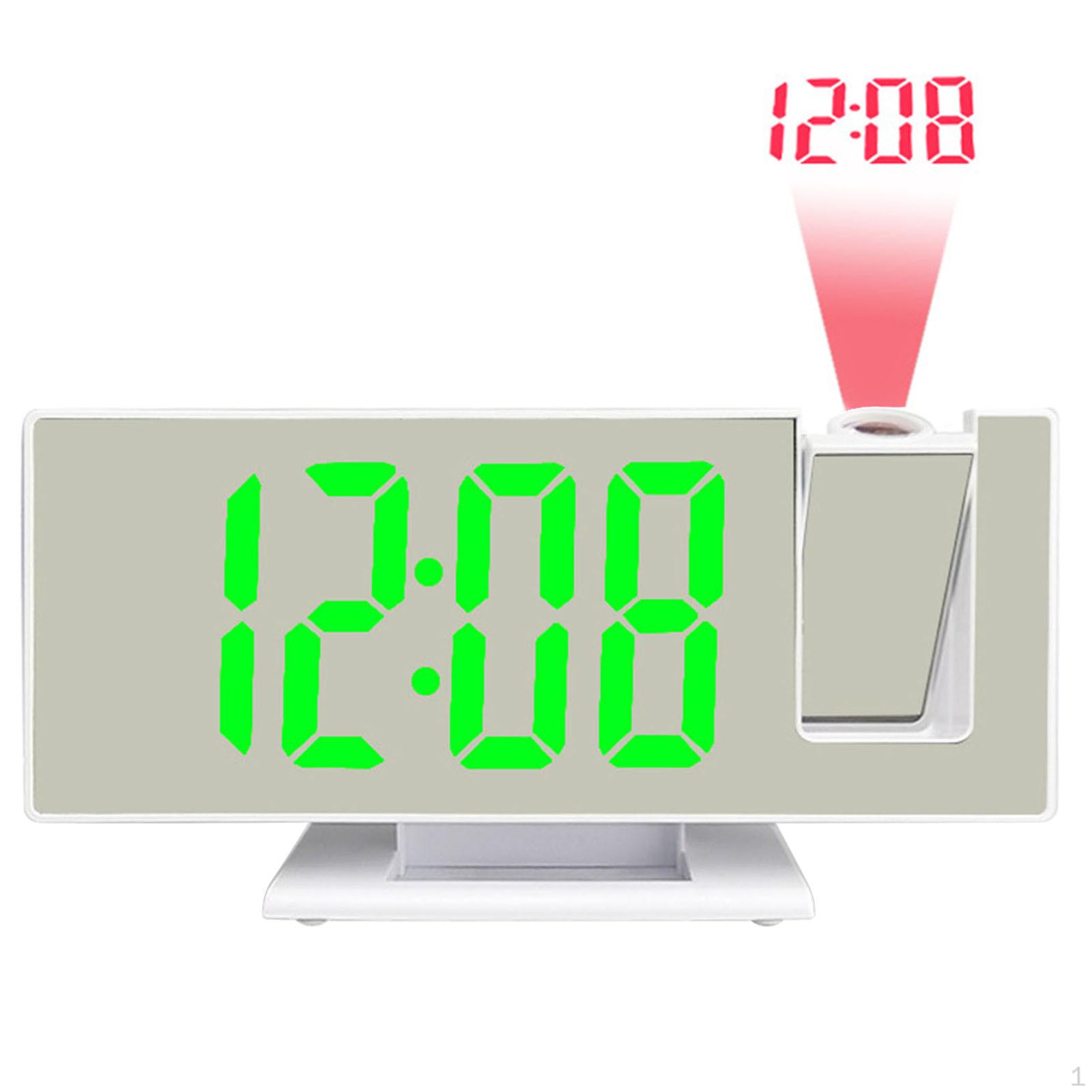 

, LED Digital with Mirror Surface, USB Charging Port, Snooze,12/24H Setting, Home Decor Bedroom