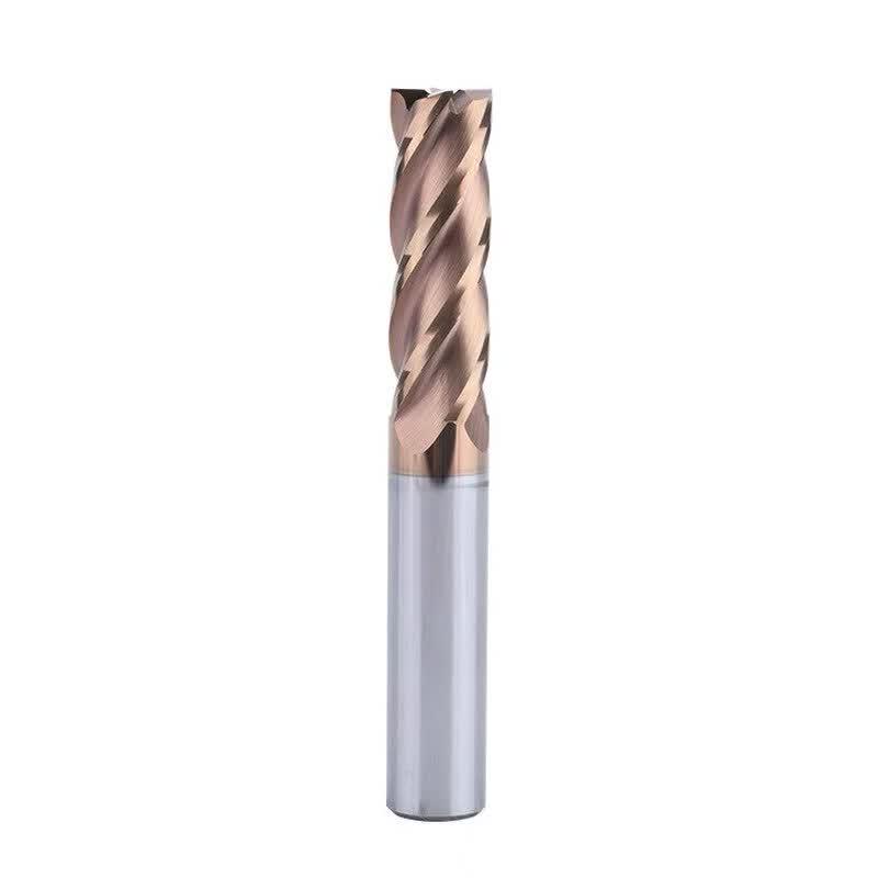 YunDuo Solid Carbide 4-Flute End Mill for Steel