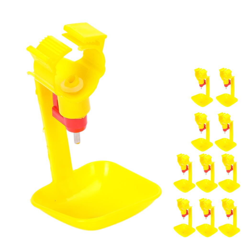 10 Bucăți Cupe de Băut pentru Păsări Mașină Automată Dintr-o Bucată Cupă Niplu Suspendată pentru Băut Pui Rață
