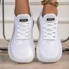 Qualitäts-Sneaker für Damen Orthopädisch Breite Zehenpartie Gehen Leichtgewicht Freizeit Tennis-Sneaker Air Running Leicht Atmungsaktiv Minimalistisch