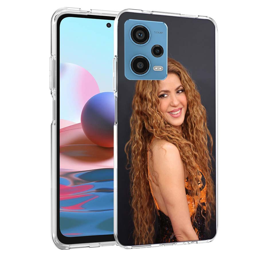 S-Shakira Singer Phone Case For Redmi Note 13 12 14 15 Pro Plus 13R 11 11T 11E 11S 10 Pro 10S 9 9S Cover Cell Clear TPU Capa Cas