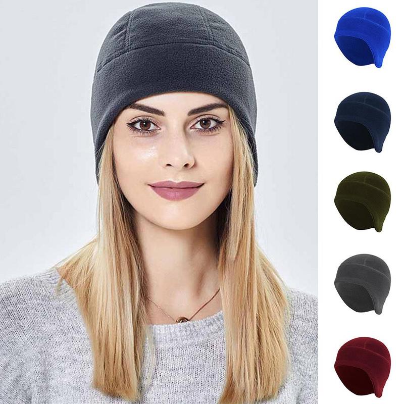 Outdoor Fleece Hat Men Winter Hat 