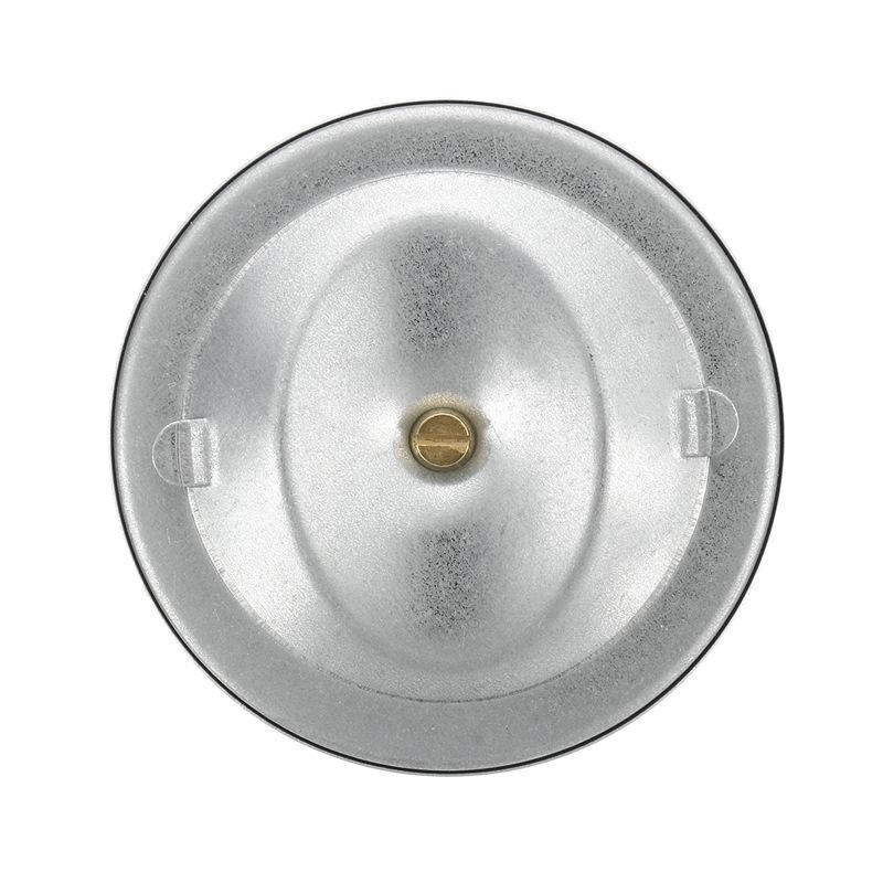 Termómetro de Tubo de Acero Inoxidable con Pinza de 0-120℃ Resorte de Calentamiento en Tubo Medidor de Temperatura Metálico de 63 mm Herramienta Industrial