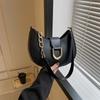 Trendy Minimalist Solid Color Shoulder Bag For Women Fashionable Pu Material Small Size Suitable For Daily Outfits