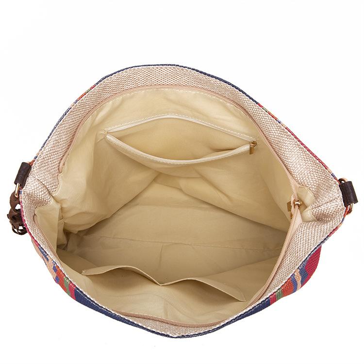 Ретро богемная сумка-сумка для женщин Европейская и американская тканая сумка ручной — фото 10