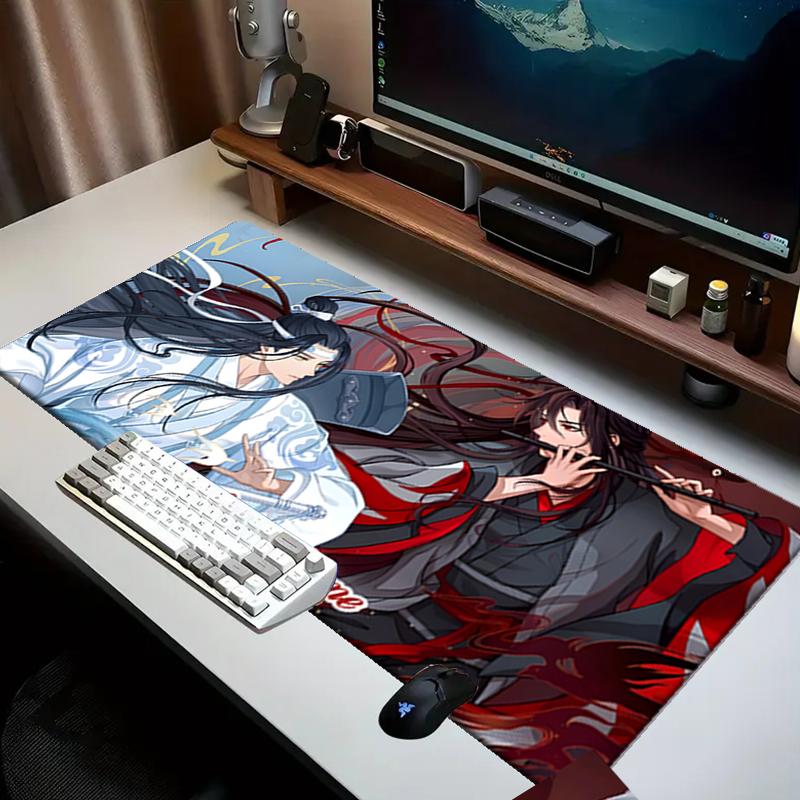1PC Custom Name Epic Fantasy Duel Mouse Pad, Keyboard and Mouse Desk Pad, for Computer Notebook  Birthday Gift For Any Room Or Office