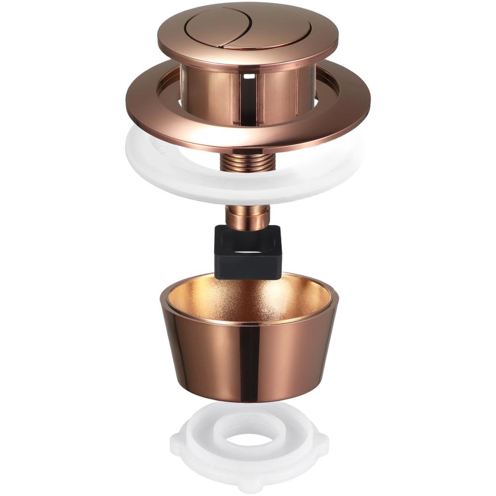 Dual Flush Push Button For Toilet Cistern 20mm 40mm 50mm 60mm Aperture For Fluidmaster PRO550UK Skylo SKY005 Valve