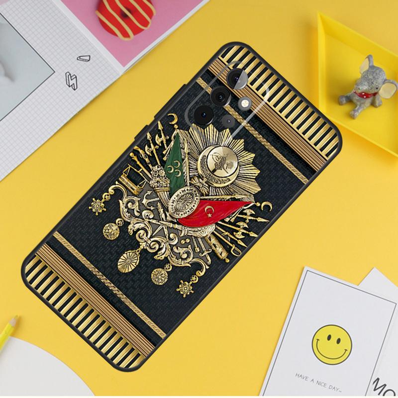 Osmanlı İmparatorluğu Arması Samsung Galaxy A14 A34 A54 A12 A32 A52 A51 A71 A53 A33 A13 A15 A25 A35 A55 Telefon Kılıfı