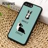 Inhale Exhale French Bulldog Bull Jack Russell Terrier Yoga For iPhone 17 Air 16 Phone Case Cover 15 14 plus 12 13 pro max