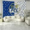 Luzern FC Wall Tapestry Aesthetic Wall Hanging Printed Fabric Blanket Decorative Tapestries for Bedroom Living Room Home Decor