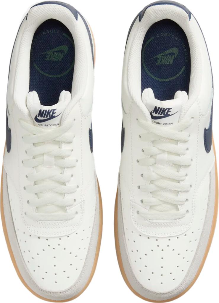 Кроссовки Nike Court Vision Low (HF1068) sail/gum light brown/light iron ore/midnight navy