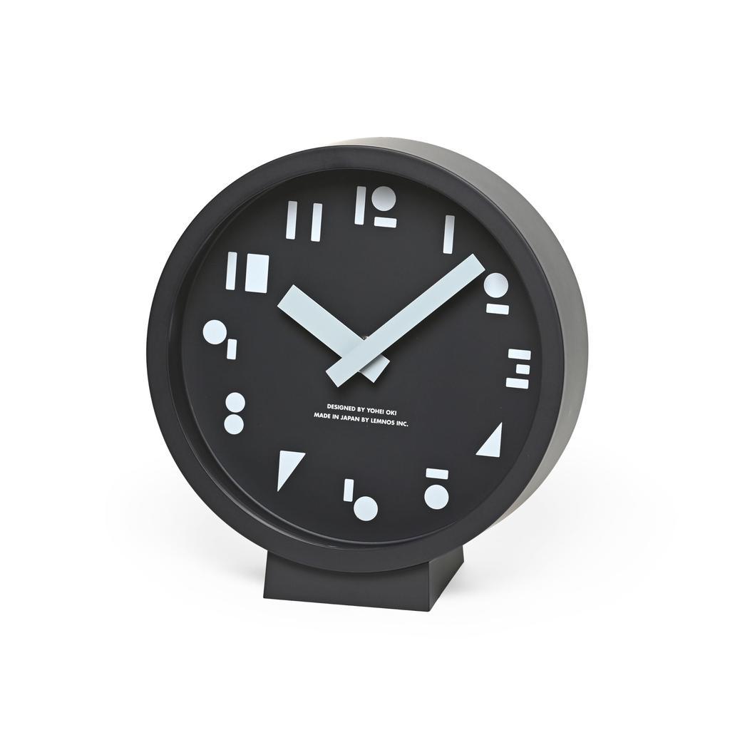 Lemnos Analog Wall Clock, M,S,S. Black, SYO25-10 BK