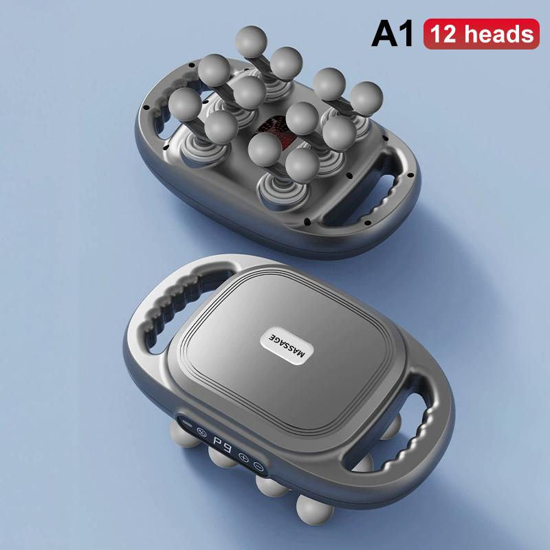 12/18/22-зарядный массажный пистолет для фасций, высокочастотный вибрационный массажер для тела, массажер для спины, поясницы, шеи, плеч, мышечный массажер