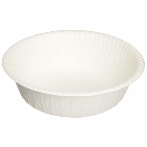 Paperware Disposable Tableware Paper Bowls, 270ml, 100 Count (2 Sets of 50)