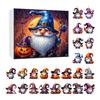 Halloween Advent Calendar 2025 Terrifying Dwarf Pendent 24-Day Countdown Box Cute Mini Characters for Kids