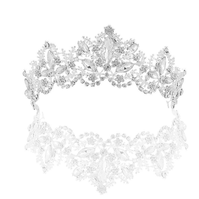 

Bridal Crown Year Rhinestone Alloy Hair Accessories Korean Version High End Boutique Bridal Tiara Wedding Accessories