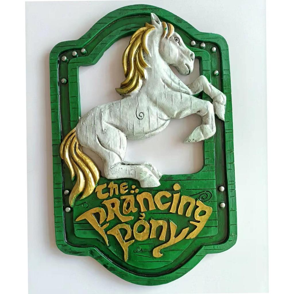 Dragon Horse Spirit Resin Ornament - Indoor Wall Pendant