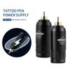 1200mAh Wireless Rocket Tattoo Power Supply RCA Connector For Tattoo Rotary Machine Pen Voltage Display Type-C