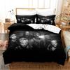 Rammstein Bettwäsche Set Einzelbett Twin Full Queen King Size Bettwäsche Set Erwachsener Kind Schlafzimmer Bettbezug Sets 3D Anime Bettlaken Set