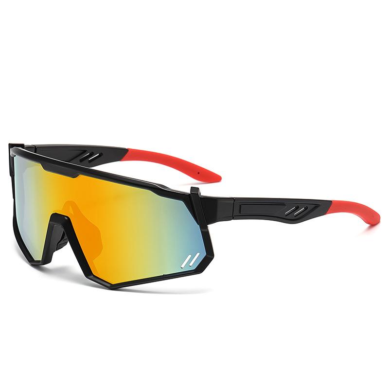 Bicycle sunglasses women's outdoor riding one-piece sunglasses men