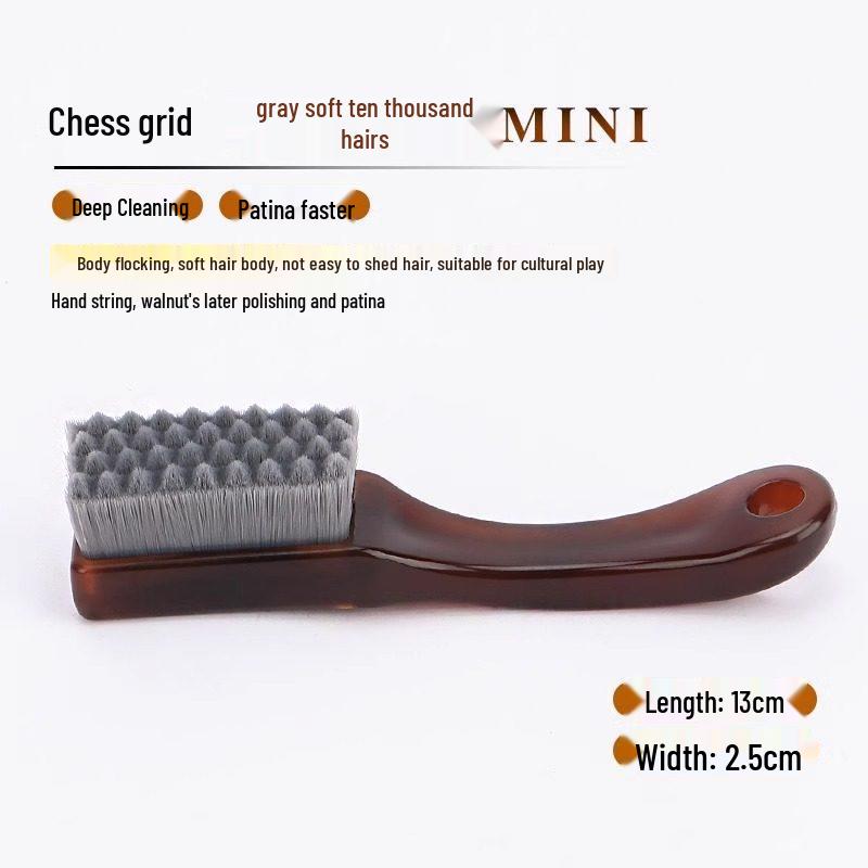 

Wenwan Pig Bristle Brush: Multi-Purpose Bracelet & Base Cleaner