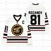 Maglia Hockey Rivalità Riscaldata Sportswear Donna Uomo Moda Traspirante Maniche Lunghe T-shirt Oversize Scollo a V T-shirt cosplayTop