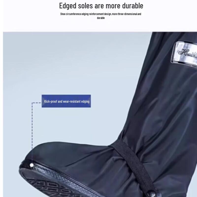 High-Tube Waterproof Rain Shoe Covers