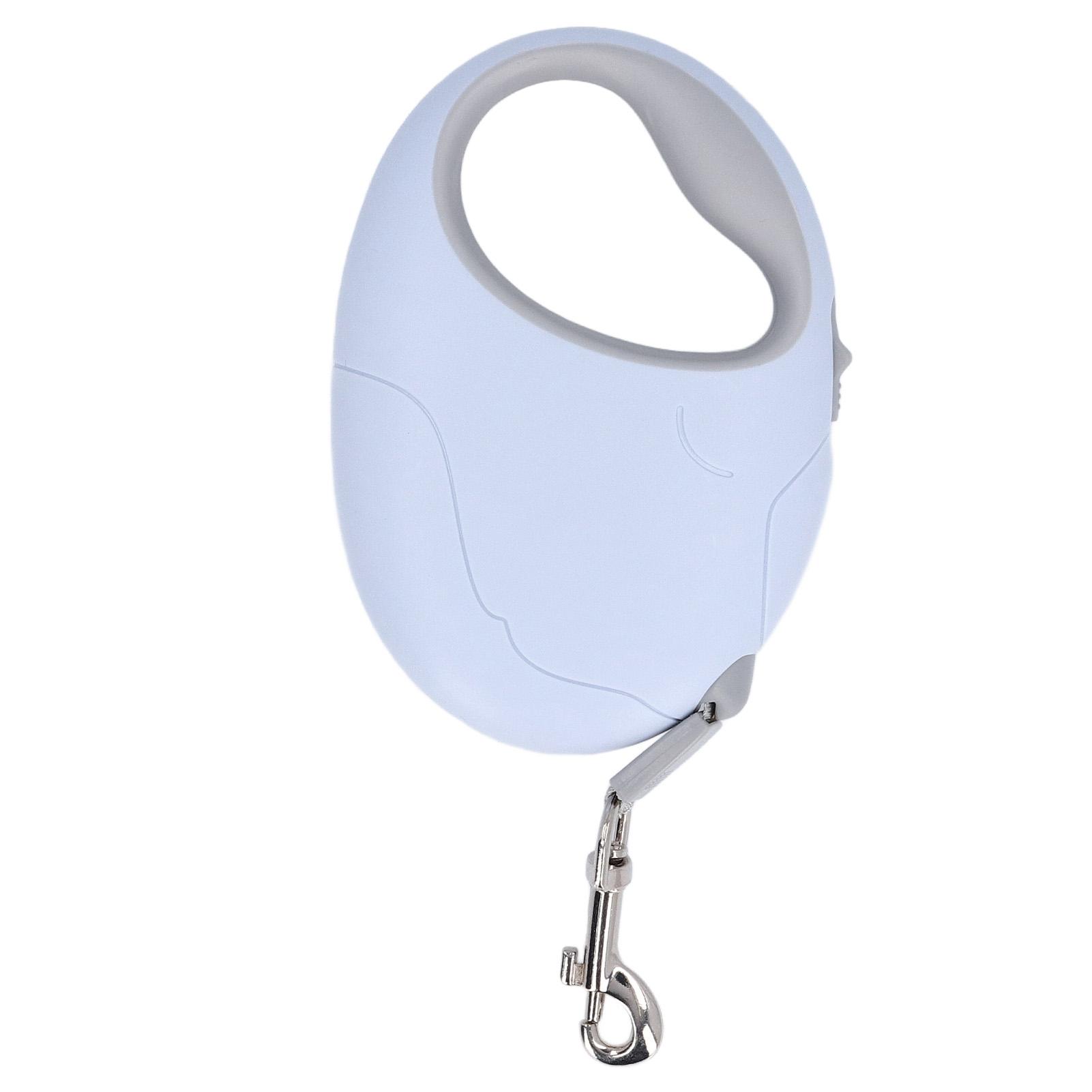 Retractable Dog Leash Automatic Traction Rope Telescopic Tractor Dog Tape Anti Slip Handle for Medium Small Dog Teddy Corky синий