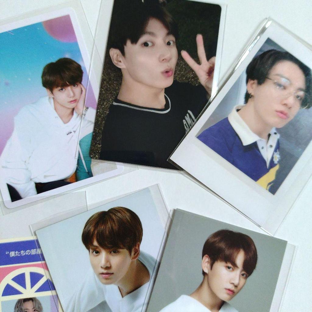 [USED] Official BTS Jungkook trading cards bulk sale
