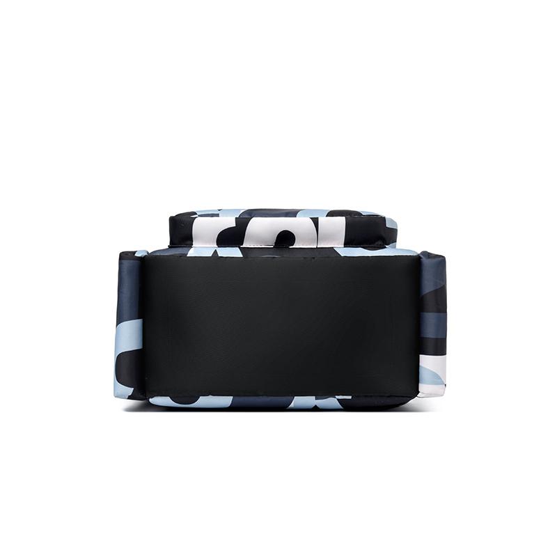 Printed Backpack Women's Lightweight Chest Bag Water-repellent Travel Backpack